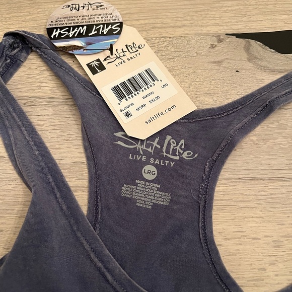 Pair Of Salt Life Women's Tank Top Size L NEW With Tags - Picture 8 of 9